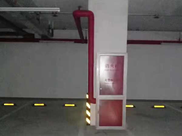 停車場消火栓安裝案例