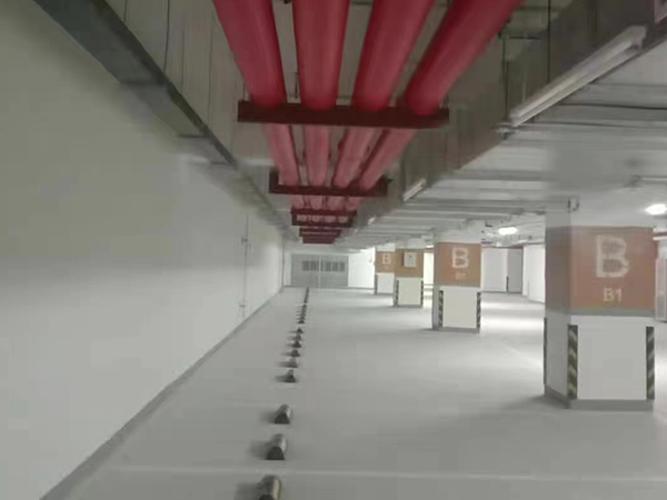 辦公樓地下停車場消防工程安裝案例
